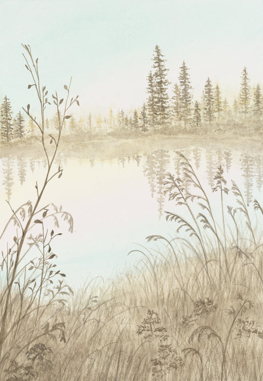 Nature's Pause (13"x9")