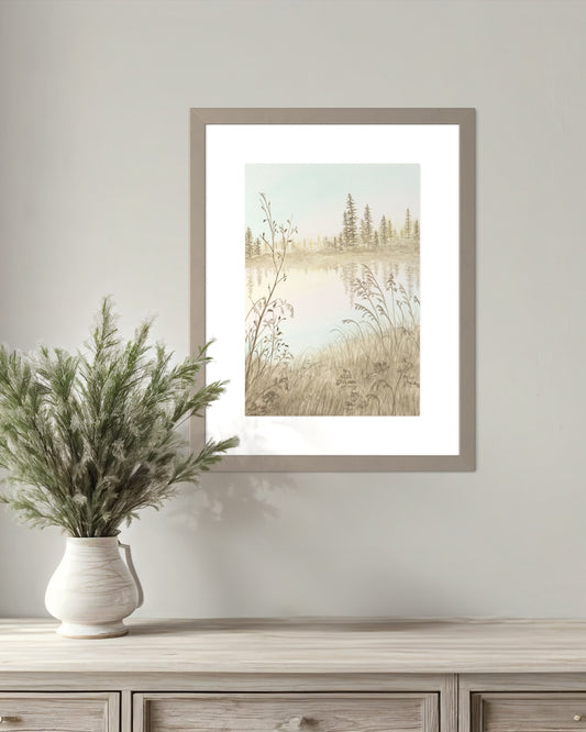 Nature's Pause (13"x9")